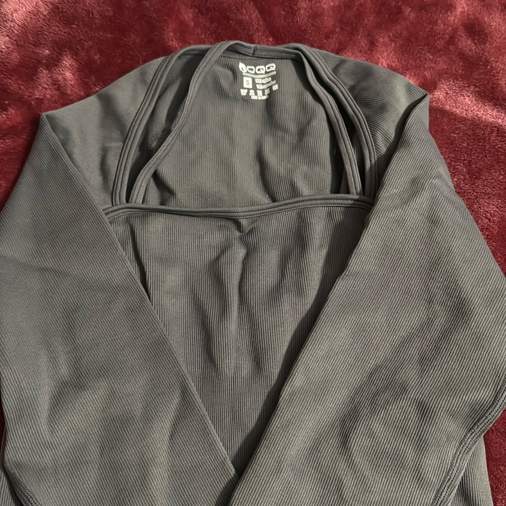 Gray bodysuitt